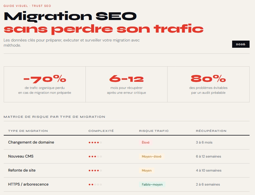 Migration SEO : guide complet pour ne pas perdre son trafic