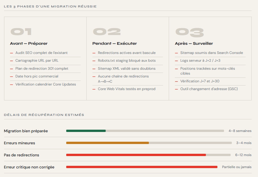 Les 3 phases d'une migration SEO réussie selon Google — Trust SEO